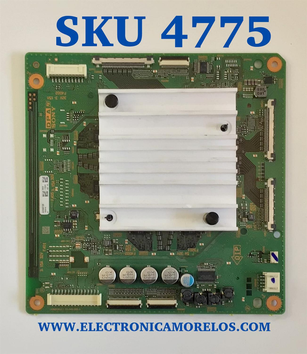 INTERFACE PARA TV SONY / NUMERO DE PARTE A-2094-412-A / 1-980-841-21 / A2094412A 260 / 160919 / 170561 / DISPLAY V750DK1-QS3 / MODELO XBR-75Z9D / XBR75Z9D